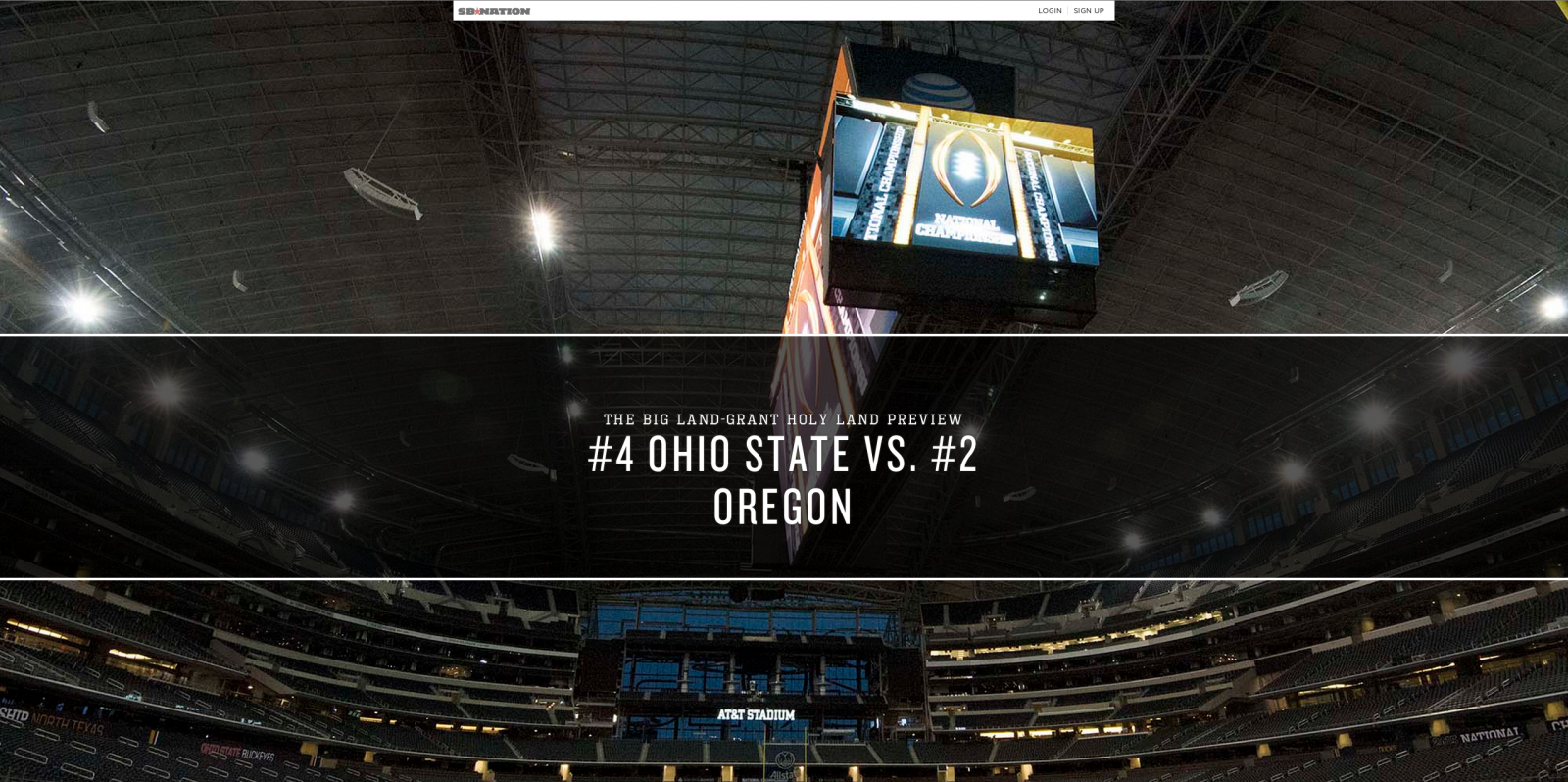 SB Nation's CFB Playoff Preview